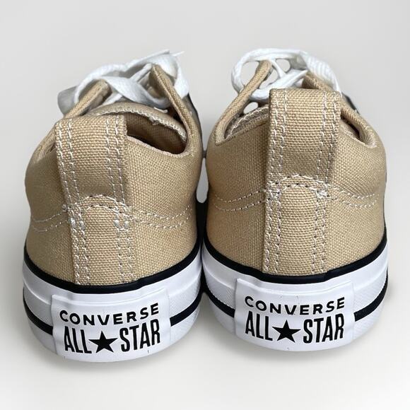 Converse CTAS Madison Ox Coastal Dune Sand Women's Sz 5.5 Sneakers White Black - Picture 6 of 10